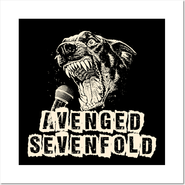 avenged ll scream Wall Art by angga108